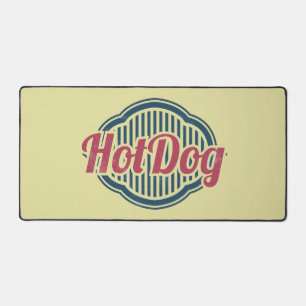 Retro Hot Dog Label Designer Bureaumat