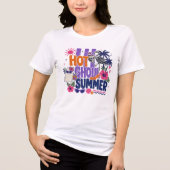 Retro Hot Ghoul Zomer Tri-Blend Shirt (Voorkant)