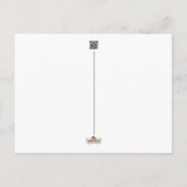 Retro Hot Rod Auto Vakantiegiften Briefkaarten (Achterkant)