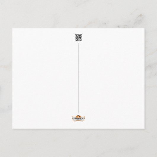 Retro Hot Rod Auto Vakantiegiften Briefkaarten (Achterkant)