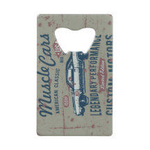 Retro Hot Rod Roestvrij stalen flesopener