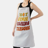 Retro Hot Stuff Komt Door Keuken Schort BBQ (Insitu)