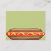 Retro Hotdog - Chubby Visitekaartje (Achterkant)