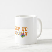 Retro houdt het grof koffiemok (Voorkant rechts)