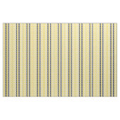 Retro Houndstooth Yellow Black Stof (Yard (91,4 cm))