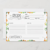 Retro Houseechtgenote Bridal Shower Kaart (Achterkant)