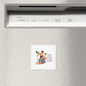 Retro Houseechtgenote Humor Pin-up girl Magneet (Insitu (Vaatwasser))