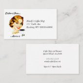 Retro Houseechtgenote Koffie en advies (Voorkant / Achterkant)