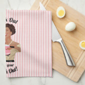 Retro Houseechtgenote met je Crock Out WOC Theedoek (Quarter Fold)