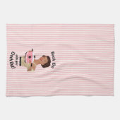 Retro Houseechtgenote met je Crock Out WOC Theedoek (Horizontaal)