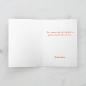 Retro Houseechtgenote Moederdag Kaart (Binnen)