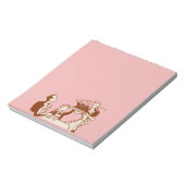 Retro Houseechtgenote Notitieblok (Linkerzijde)