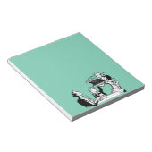 Retro Houseechtgenote Notitieblok (Schuin)