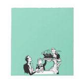 Retro Houseechtgenote Notitieblok (Voorkant)