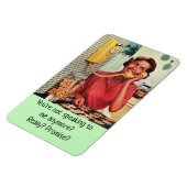 Retro Houseechtgenote - praat niet meer, Magneet (Linkerzijde)