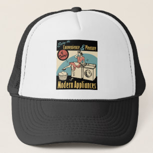 Retro Houseechtwasdroger Trucker Pet