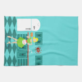 Retro Houseoman Kitchen Towels Theedoek (Horizontaal)