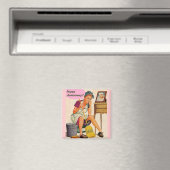 Retro Housewel Jubileum Magneet (Insitu (Vaatwasser))