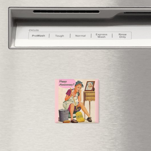 Retro Housewel Jubileum Magneet (Insitu (Vaatwasser))