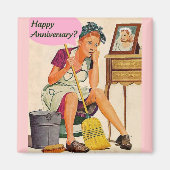 Retro Housewel Jubileum Magneet (Voorkant)