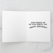 RETRO HOUSEWIFE FUNNY BIRTHDAY GREETING CARDS KAART (Binnen)