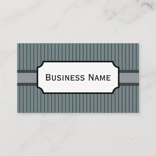 Retro houtskool Visitekaartjes (Voorkant)