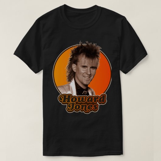 Retro Howard Jones Tribute Classic T-Shirt (Design voorkant)