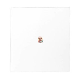 Retro Howdy Honey Pasen Hoogland Koe Cute Konijn Notitieblok