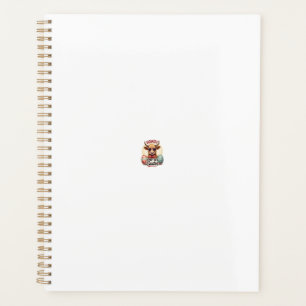 Retro Howdy Honey Pasen Hoogland Koe Cute Konijn Planner