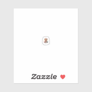 Retro Howdy Honey Pasen Hoogland Koe Cute Konijn Sticker