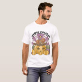 Retro Howdy Pumpkin - Herfst T-Shirt (Voorkant volledig)