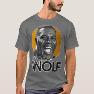 Retro Howlin Wolf Gold Tribute T-shirt