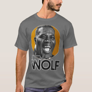 Retro Howlin Wolf Gold Tribute T-shirt