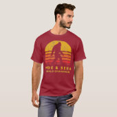 Retro Huid Seek World Champ Bigfoot Sun T-shirt (Voorkant volledig)