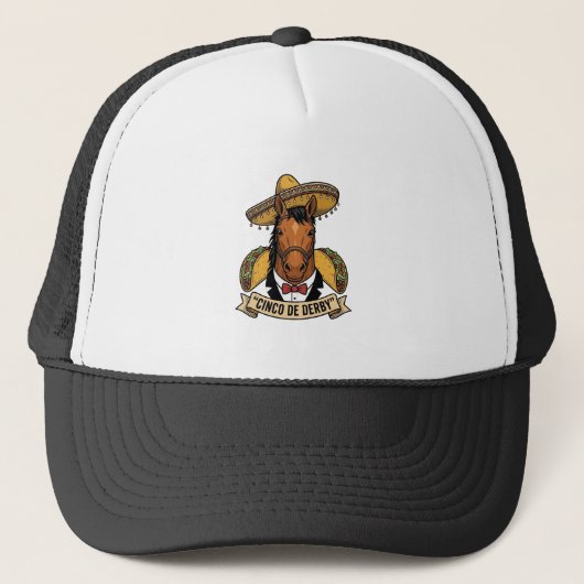 Retro Huilende Wolven Volledige Maan Vector Design Trucker Pet (Voorkant)