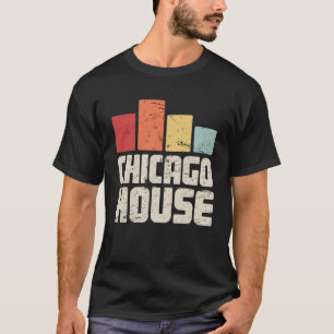 Retro Huis Muziek Frans Huis & Chicago T-shirt