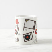 Retro huishoudelijke design koffiemok (Center)