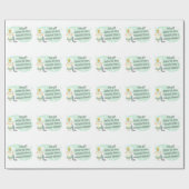 Retro huisvrouw haat het vacuüm cadeaupapier (Vlak)