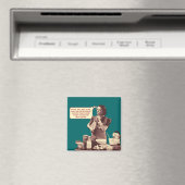 Retro Huisvrouw Magneet - Sleepytime Cake Recept (Insitu (Vaatwasser))