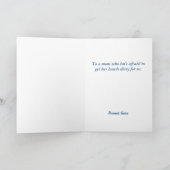 Retro huisvrouw Moederdag Kaart (Binnen)