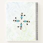 Retro huisvrouw persoonlijk kookboek recept notiti notitieboek (Achterkant)