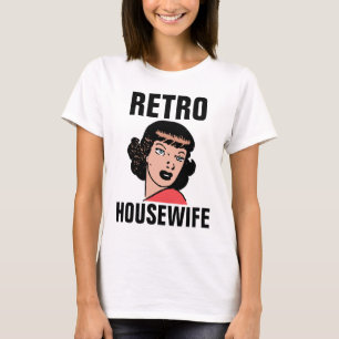 RETRO HUISVROUW T-shirts