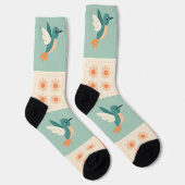 Retro Hummingbird Socks Sokken (Rechts)