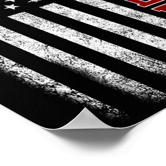 Retro Hurley Home State Cool 70s 80s Style Sunset  Poster (Hoek)