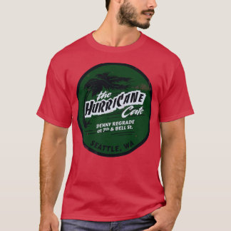 Retro  Hurricane Cafe Seattle T-shirt