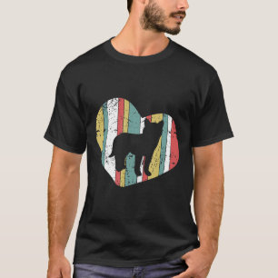 Retro Husky Hart T-shirt
