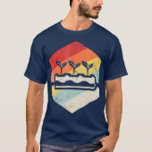 Retro  hydroponica t-shirt (Voorkant)