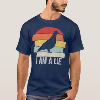Retro I are a line Bird Arent Real (2) T-shirt
