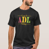 Retro I Can't ADL Today Occupational Therapy For M T-shirt (Voorkant)