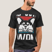 Retro I Do What I Want Dog Independent Rebel T-shirt (Voorkant)